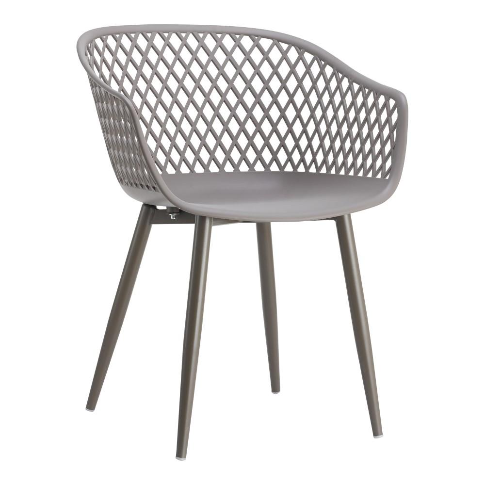 Moes Home - Piazza Outdoor Chair in Grey (Set of 2) - QX-1001-15 veiw 2