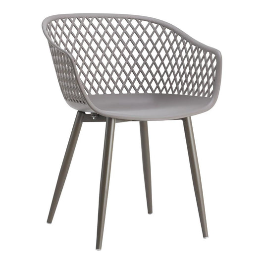 Moes Home - Piazza Outdoor Chair in Grey (Set of 2) - QX-1001-15 veiw 2