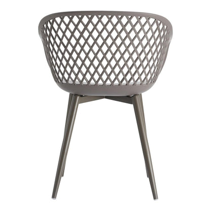 Moes Home - Piazza Outdoor Chair in Grey (Set of 2) - QX-1001-15 veiw 4
