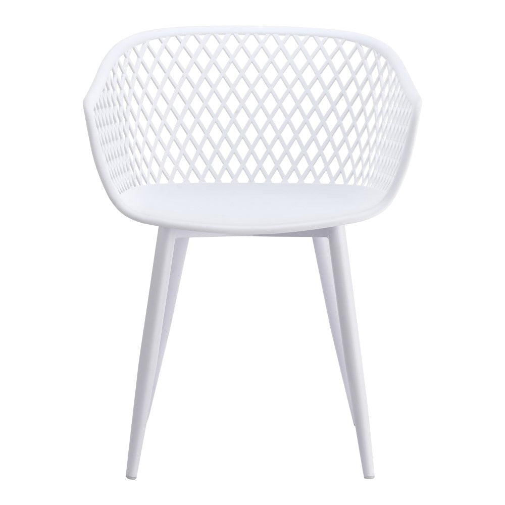 Moes Home - Piazza Outdoor Chair in White (Set of 2) - QX-1001-18 veiw 1