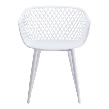 Moes Home - Piazza Outdoor Chair in White (Set of 2) - QX-1001-18 veiw 1