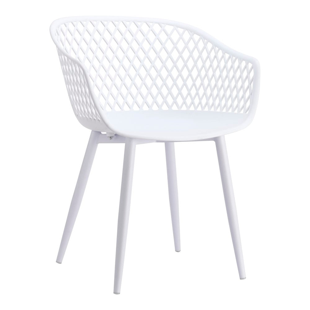 Moes Home - Piazza Outdoor Chair in White (Set of 2) - QX-1001-18 veiw 2