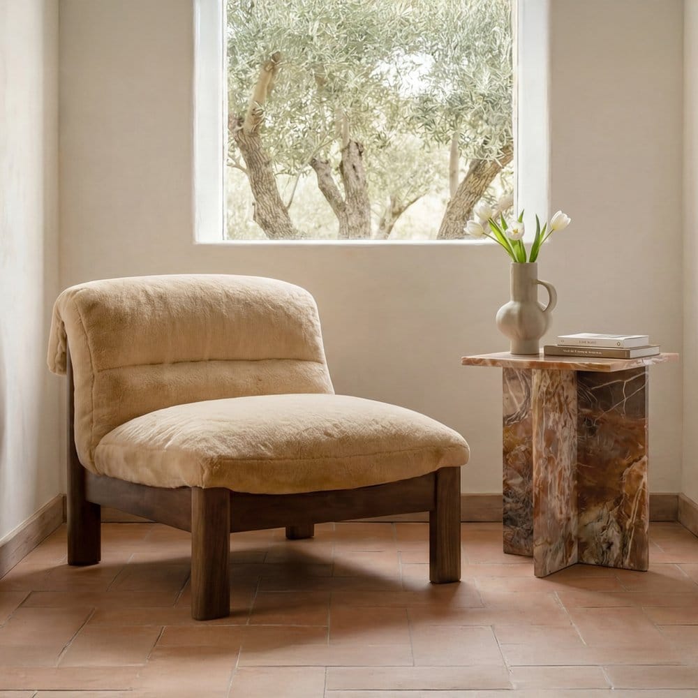 Moes Home - Pierce Accent Chair Faux Fur - AZ-1006-14 view 9