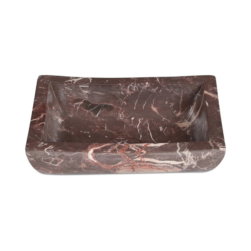Moes Home - Piero Basin Deep Red Marble - PZ-1025-22 view 5