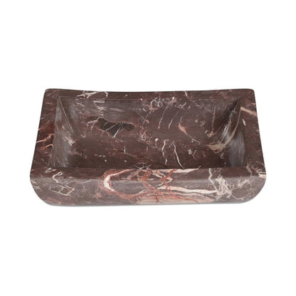 Moes Home - Piero Basin Deep Red Marble - PZ-1025-22 view 5