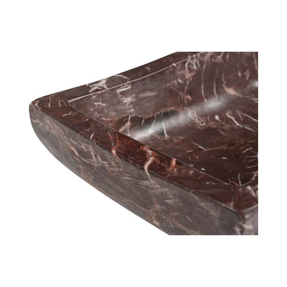 Moes Home - Piero Basin Deep Red Marble - PZ-1025-22 view 6