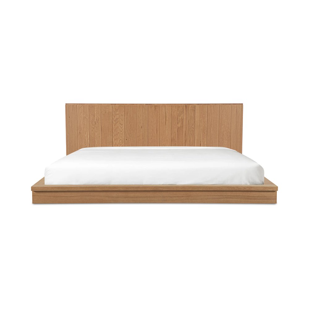 Moes Home - Plank Queen Bed - RP-1040-24-0 view 1
