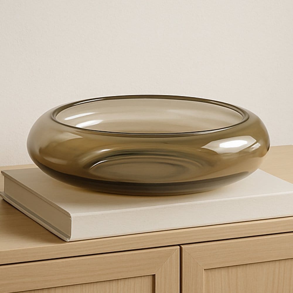 Moes Home - Polene Glass Bowl Small Smoky Brown - FI-1143-03 view 5