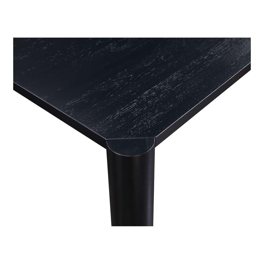 Moes Home  -  Post Dining Table Oak Black  - BC-1111-02-0 veiw 4