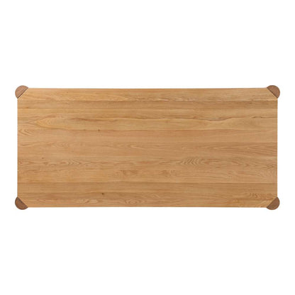 Moes Home  -  Post Dining Table Oak Natural  - BC-1111-18-0 veiw 4