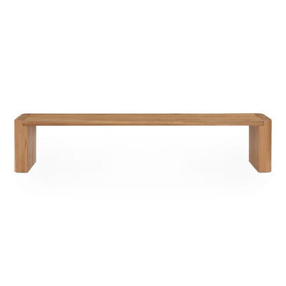 Moes Home - Post Large Dining Bench Natural - BC-1121-24-0 view 2