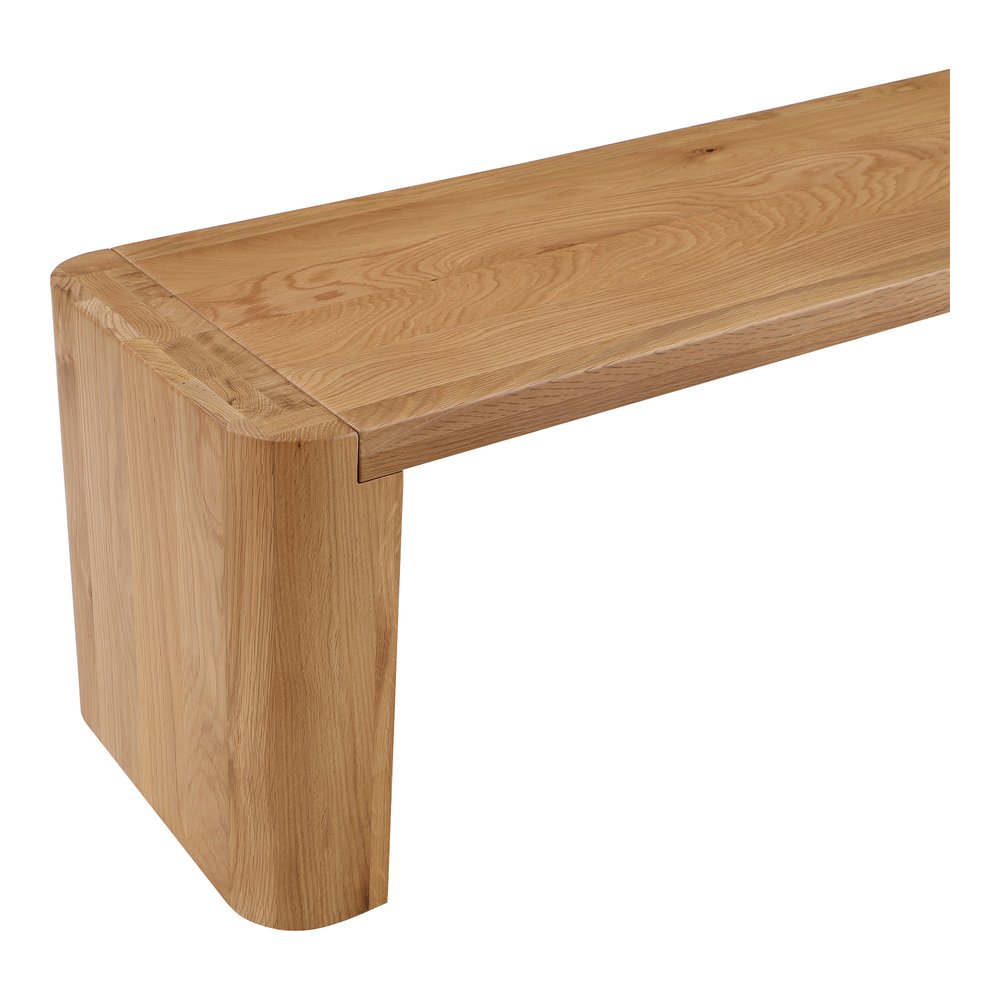 Moes Home - Post Large Dining Bench Natural - BC-1121-24-0 view 6