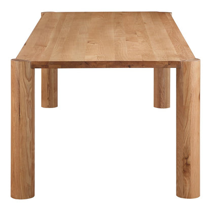 Moes Home - Post Large Table Large Natural Oak - BC-1112-18-0 view 4