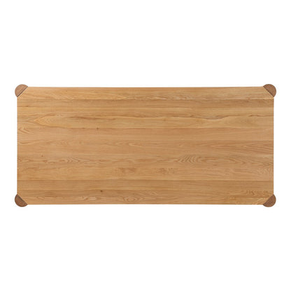 Moes Home - Post Large Table Large Natural Oak - BC-1112-18-0 view 5