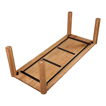Moes Home - Post Large Table Large Natural Oak - BC-1112-18-0 view 6
