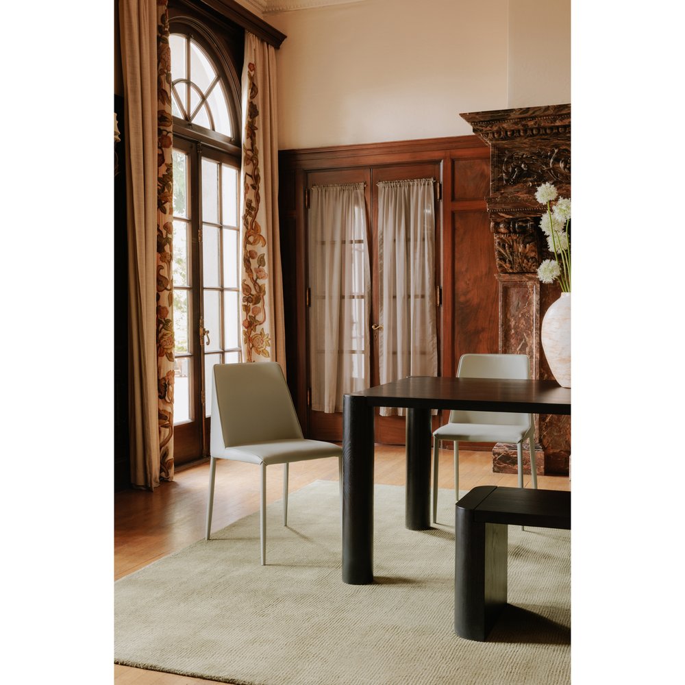 Moes Home - Post Small Dining Bench Black - BC-1120-02-0 view 7