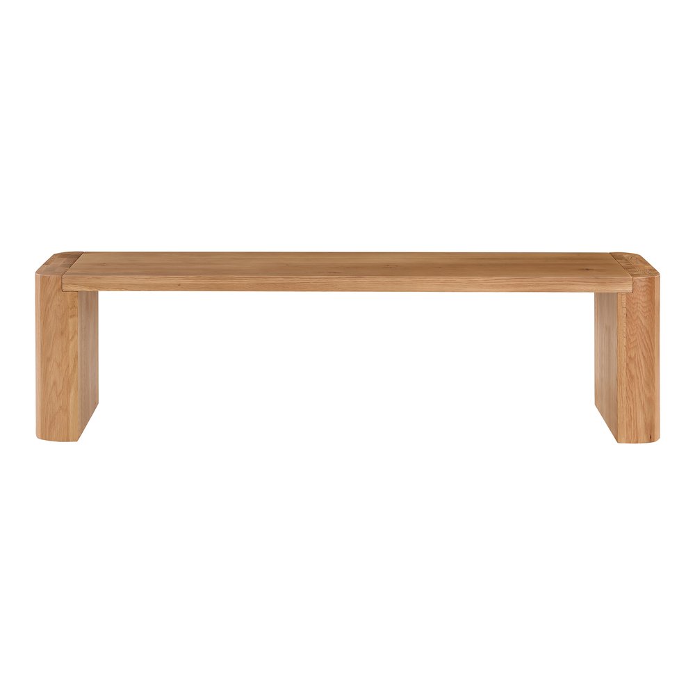 Moes Home - Post Small Dining Bench Natural - BC-1120-24-0 view 1