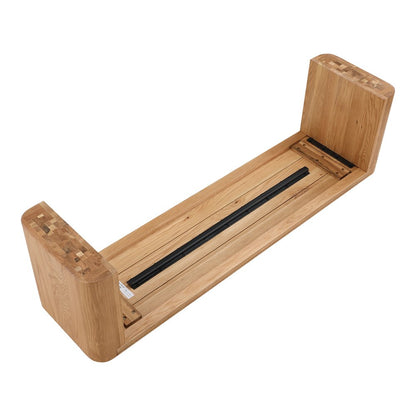 Moes Home - Post Small Dining Bench Natural - BC-1120-24-0 view 5