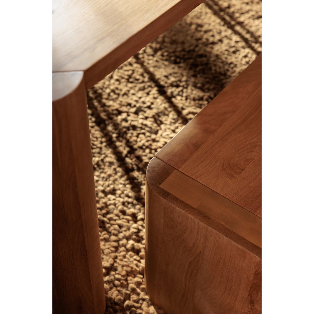 Moes Home - Post Small Dining Bench Natural - BC-1120-24-0 view 7