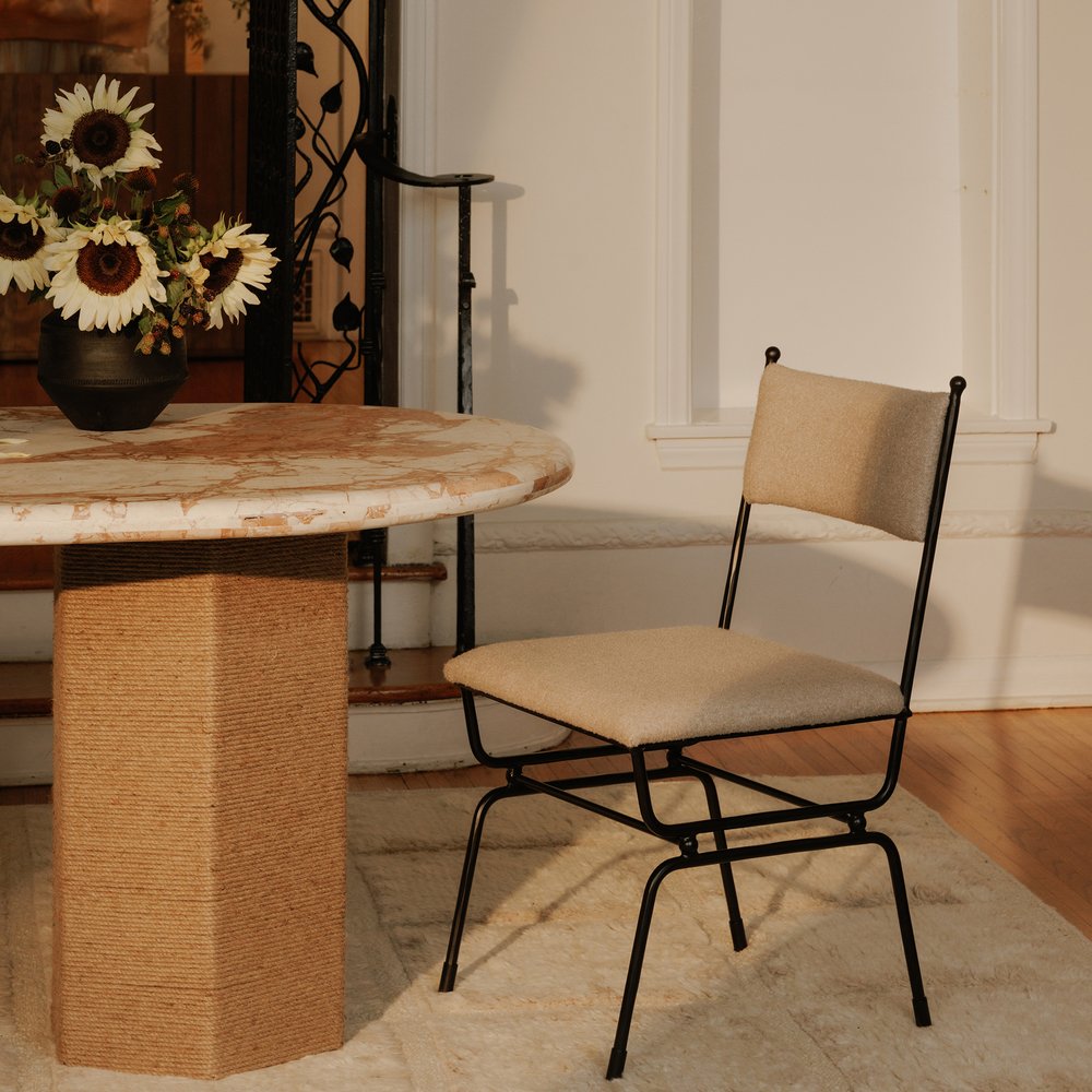 Moes Home - Posta Dining Chair Beige - QN-1034-34 view 8