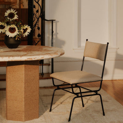Moes Home - Posta Dining Chair Beige - QN-1034-34 view 8