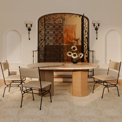 Moes Home - Posta Dining Chair Beige - QN-1034-34 view 10