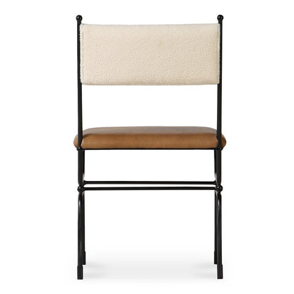 Moes Home - Posta Dining Chair Brown Leather - QN-1034-37 view 4