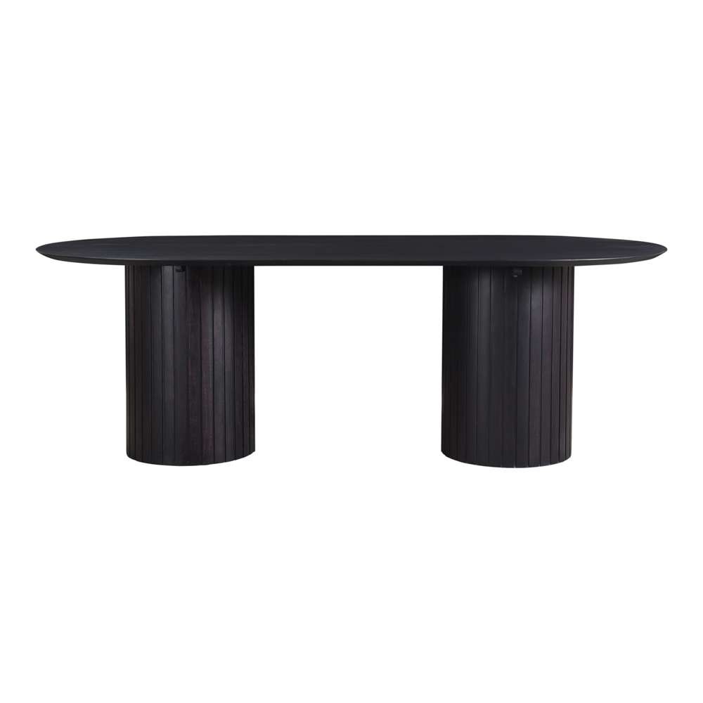 Moes Home  -  Povera Dining Table Black  - JD-1045-02-0 veiw 1