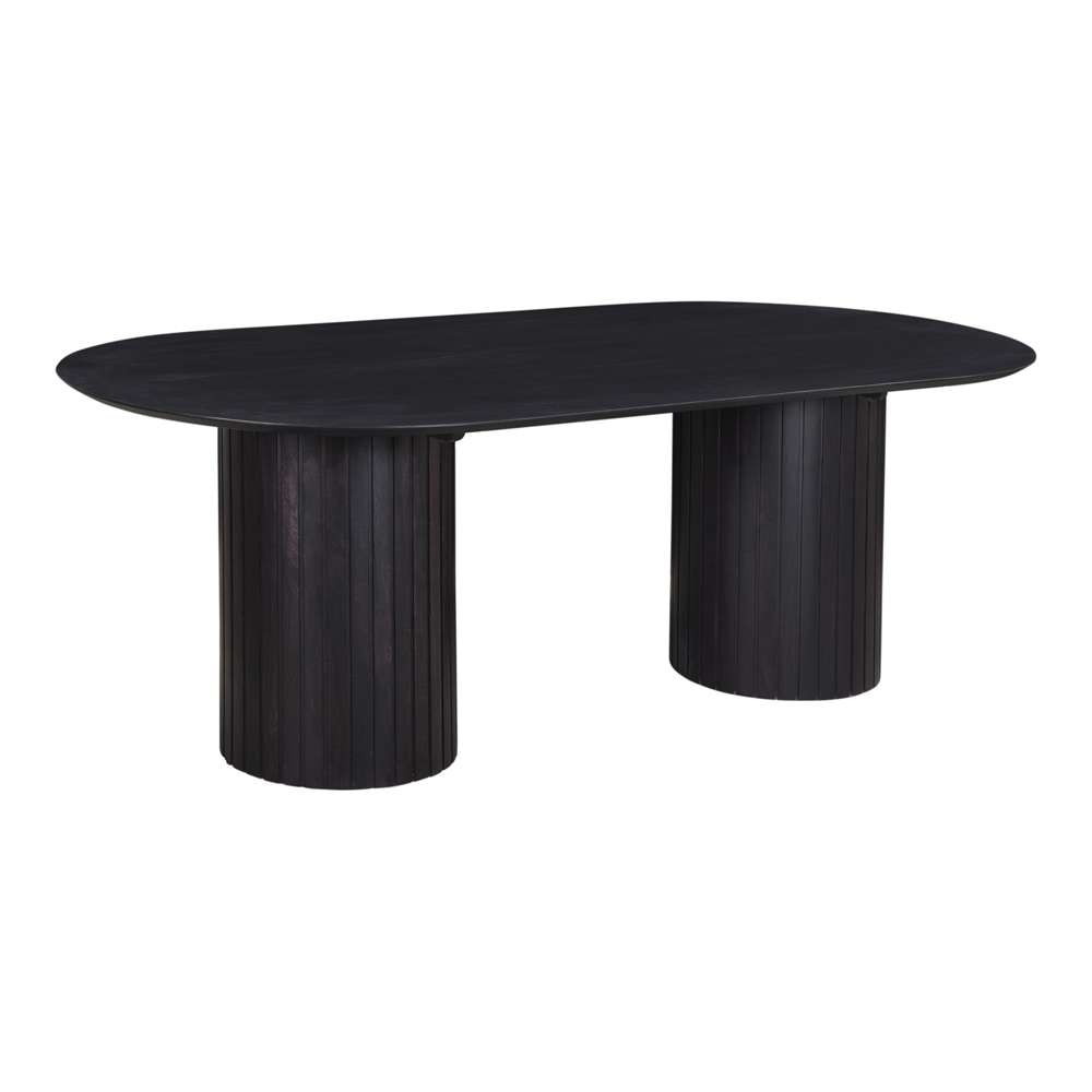 Moes Home  -  Povera Dining Table Black  - JD-1045-02-0 veiw 2