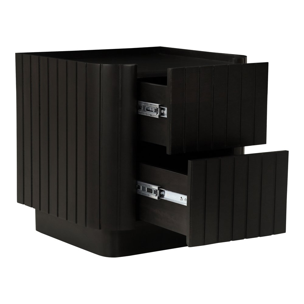 Moes Home - Povera Nightstand Black - JD-1064-02 view 5