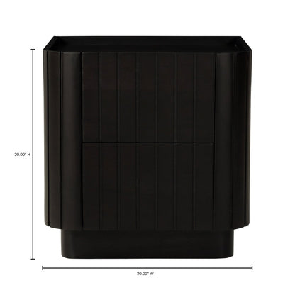 Moes Home - Povera Nightstand Black - JD-1064-02 view 11