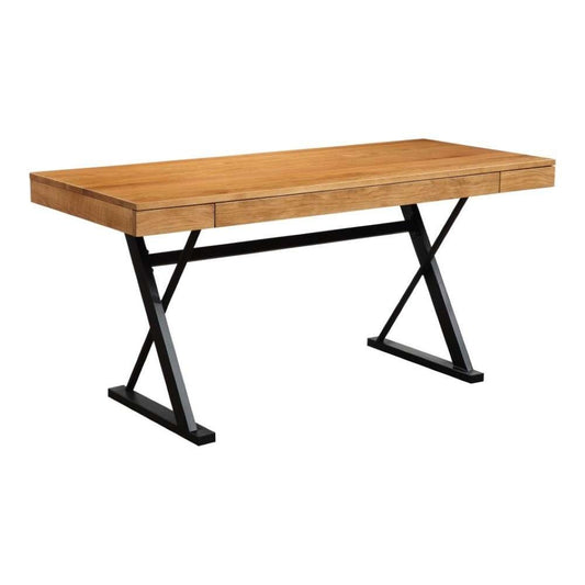 Moes Home - Profecto Desk in Natural Oak - BC-1107-24-0 veiw 1