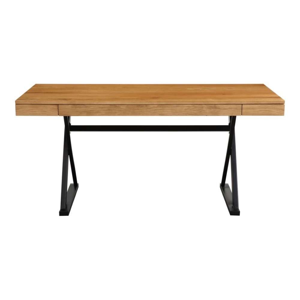 Moes Home - Profecto Desk in Natural Oak - BC-1107-24-0 veiw 2