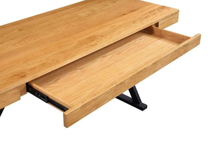 Moes Home - Profecto Desk in Natural Oak - BC-1107-24-0 veiw 4