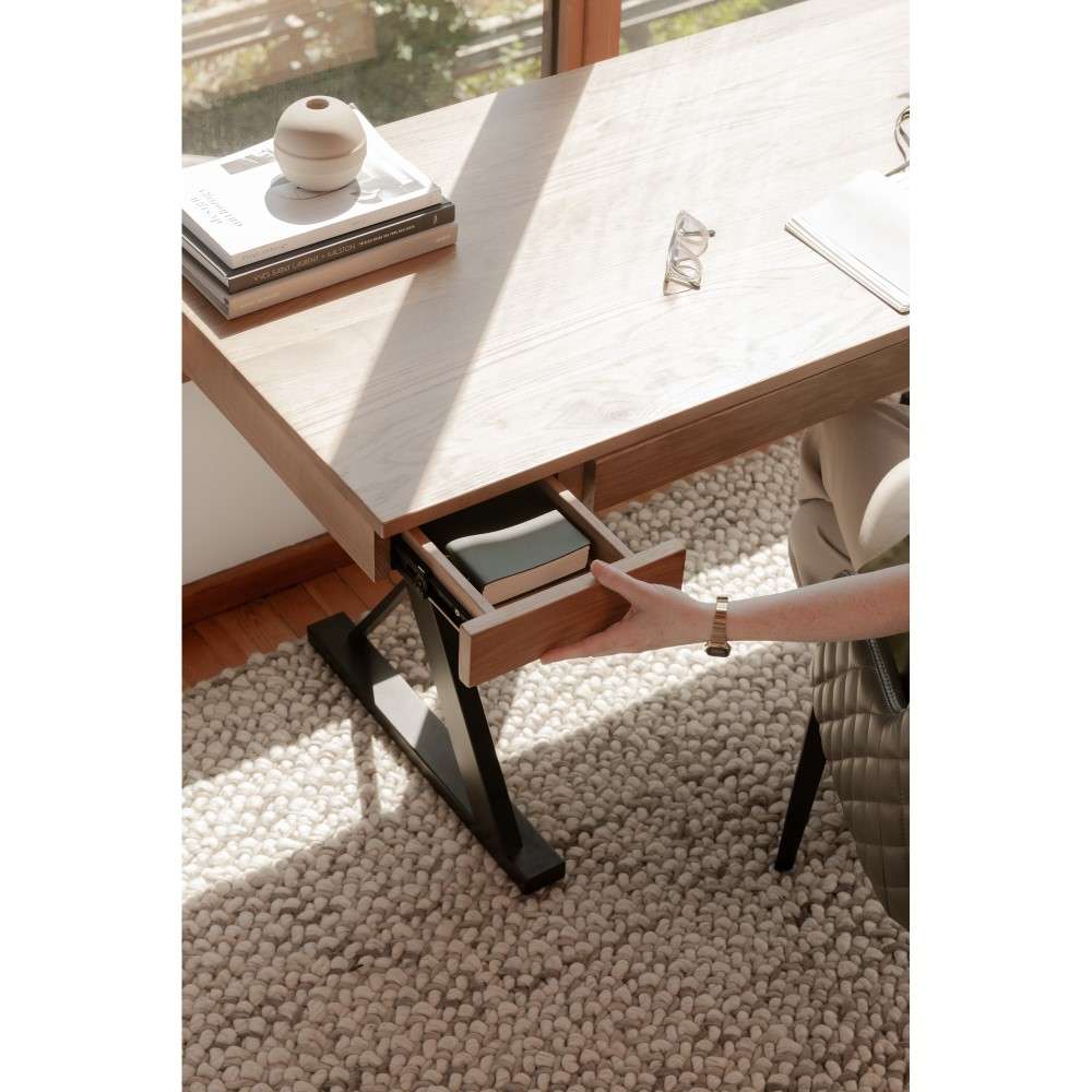 Moes Home - Profecto Desk in Natural Oak - BC-1107-24-0 veiw 8