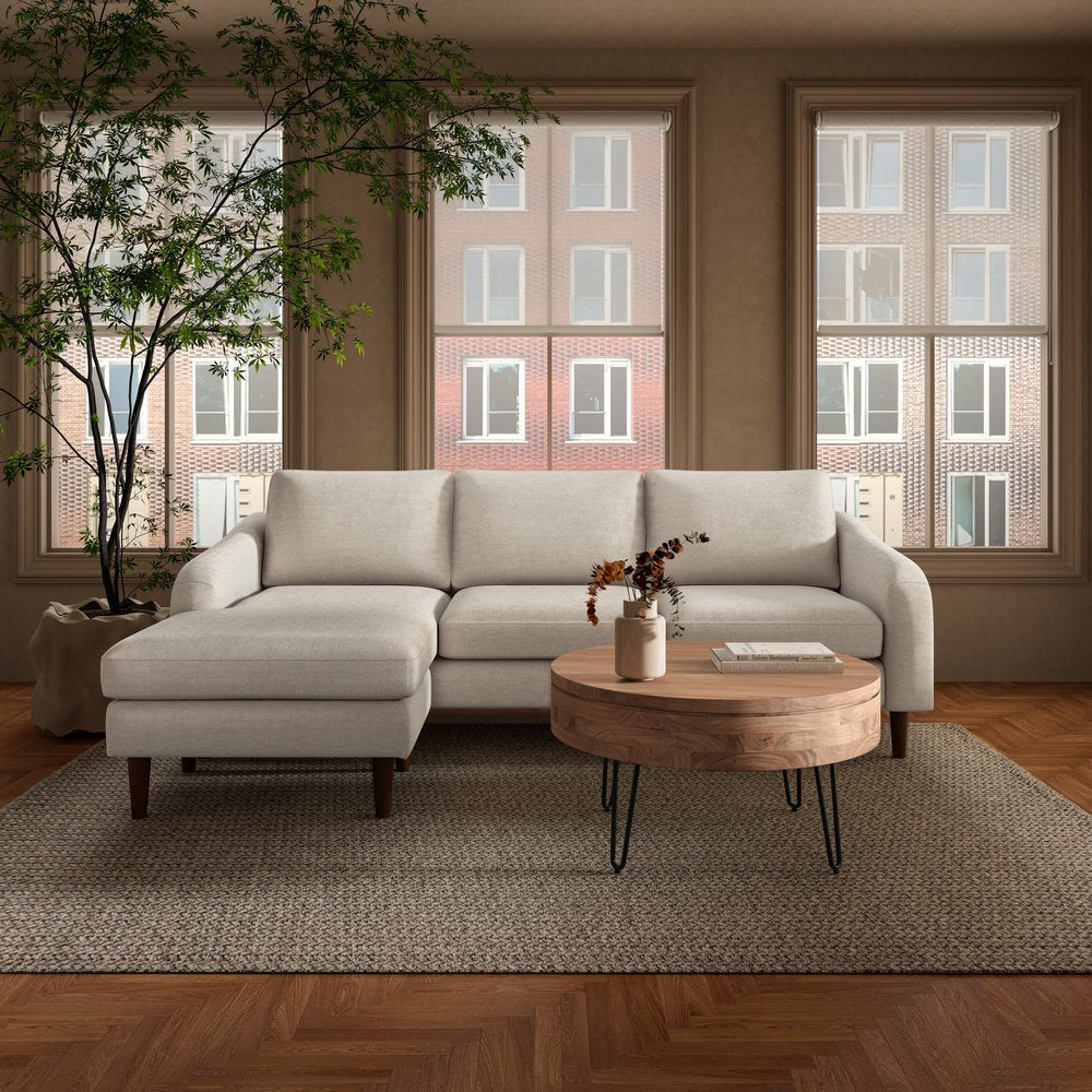 Moes Home - Quinn Sectional Oatmeal - FO-1005-34 view 8