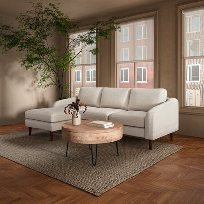 Moes Home - Quinn Sectional Oatmeal - FO-1005-34 view 9
