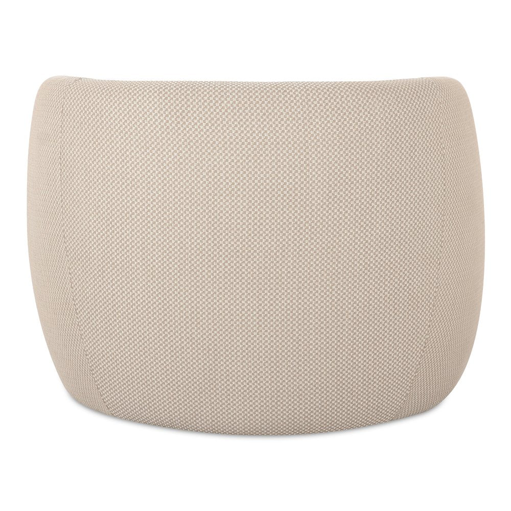 Moes Home - Rae Outdoor Accent Chair Beige Check - OA-1022-34 view 5