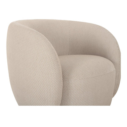 Moes Home - Rae Outdoor Accent Chair Beige Check - OA-1022-34 view 6