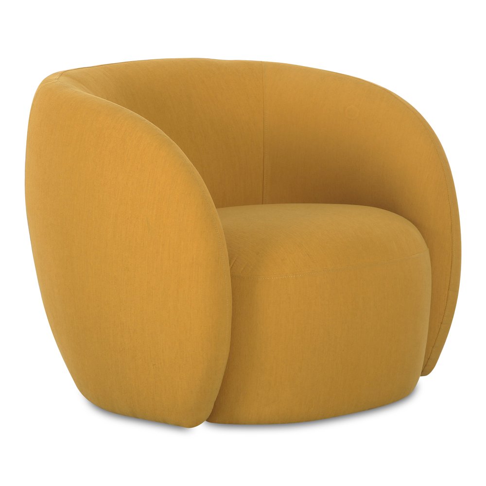 Moes Home - Rae Outdoor Accent Chair Deep Yellow - OA-1022-09 view 3