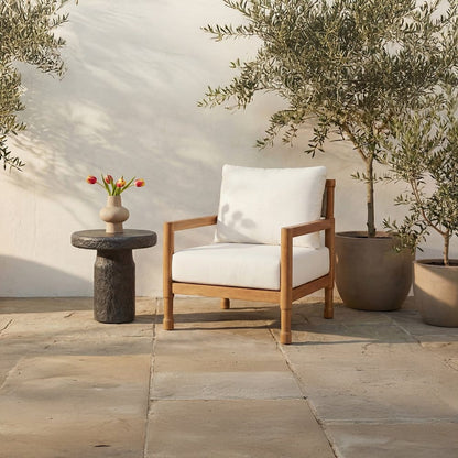 Moes Home - Raf Outdoor Accent Chair Natural - ET-1011-24 view 9