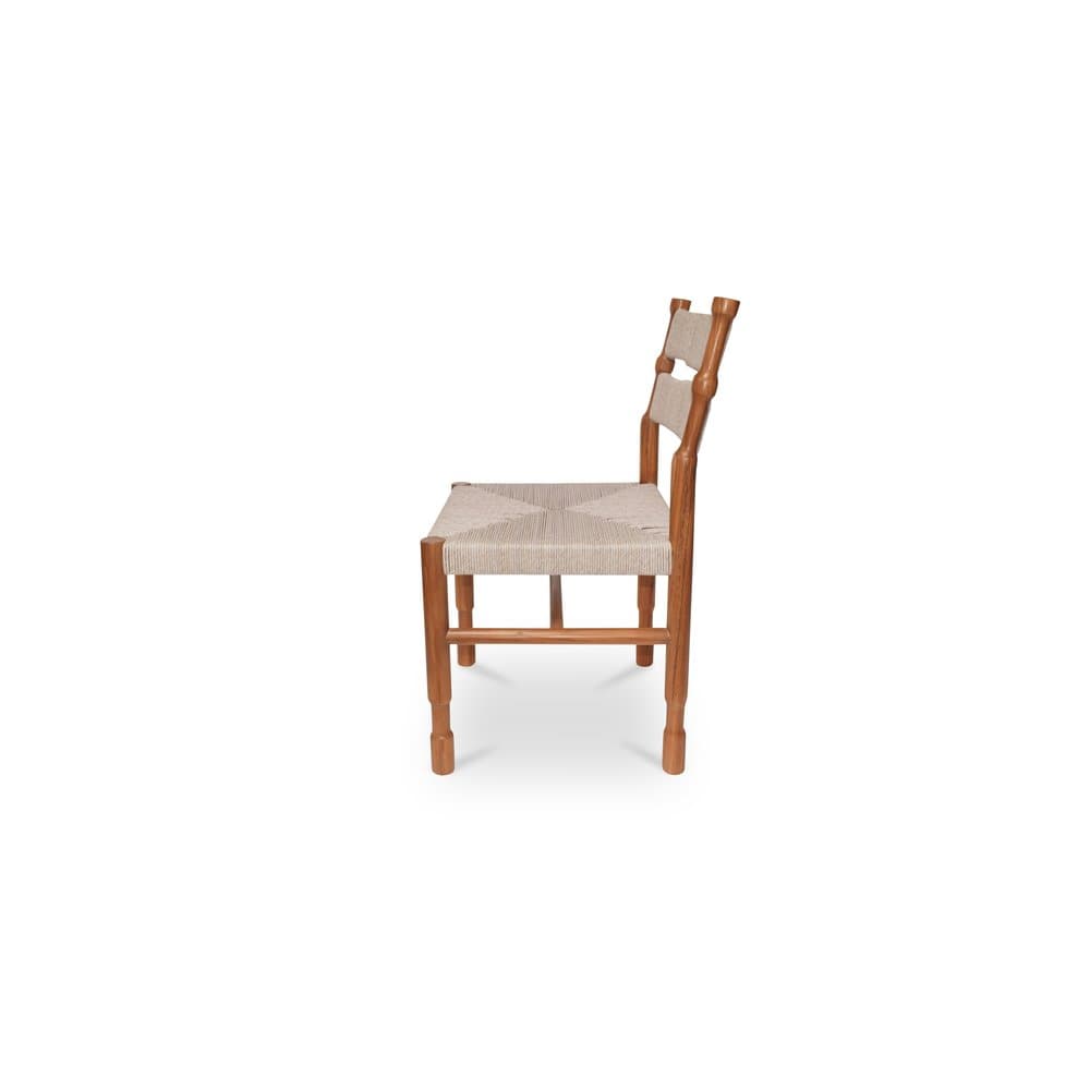 Moes Home - Raf Outdoor Dining Chair Natural - Set of 2 - ET-1010-24 view 2