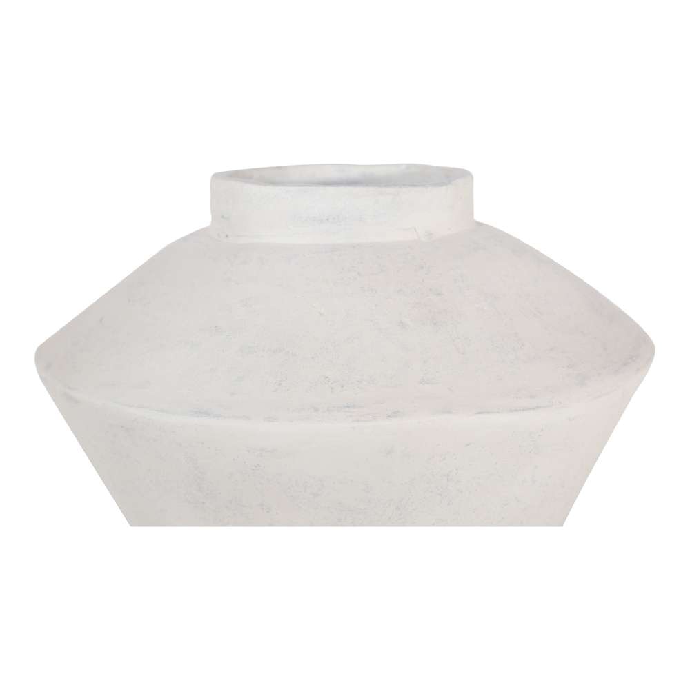 Moes Home - Raja Decorative Vessel Large White - DD-1040-18 veiw 4