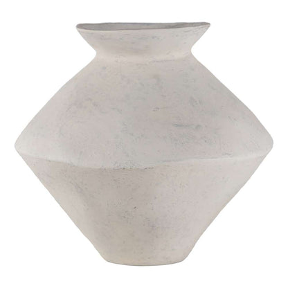 Moes Home - Raja Decorative Vessel Medium White - DD-1036-18 veiw 1