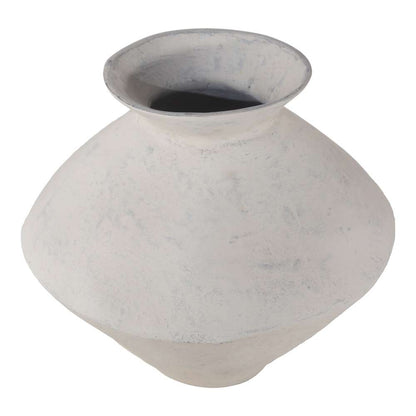 Moes Home - Raja Decorative Vessel Medium White - DD-1036-18 veiw 4