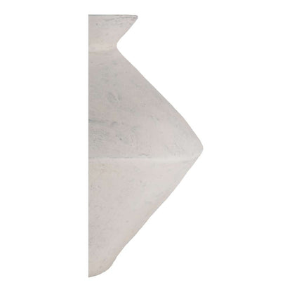 Moes Home - Raja Decorative Vessel Medium White - DD-1036-18 veiw 5
