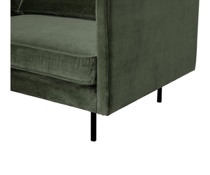 Moes Home - Raphael Sofa in Forest Green - WB-1002-27 veiw 5