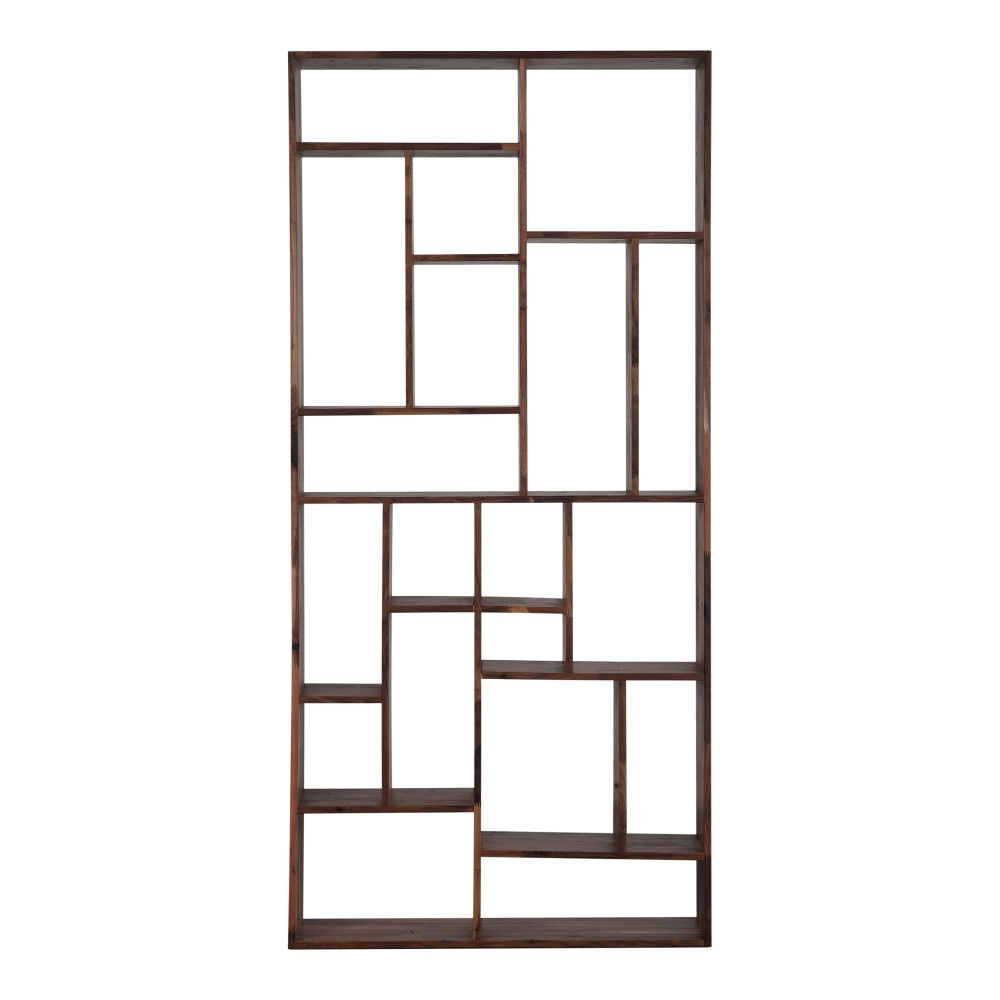Moes Home - Redemption Shelf Solid in Walnut Large - BC-1025-03 veiw 1