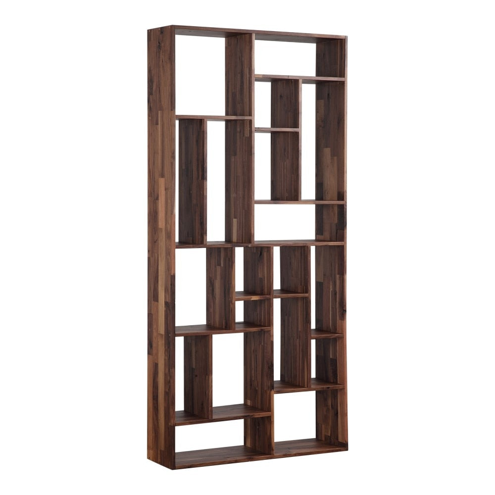 Moes Home - Redemption Shelf Solid in Walnut Large - BC-1025-03 veiw 2
