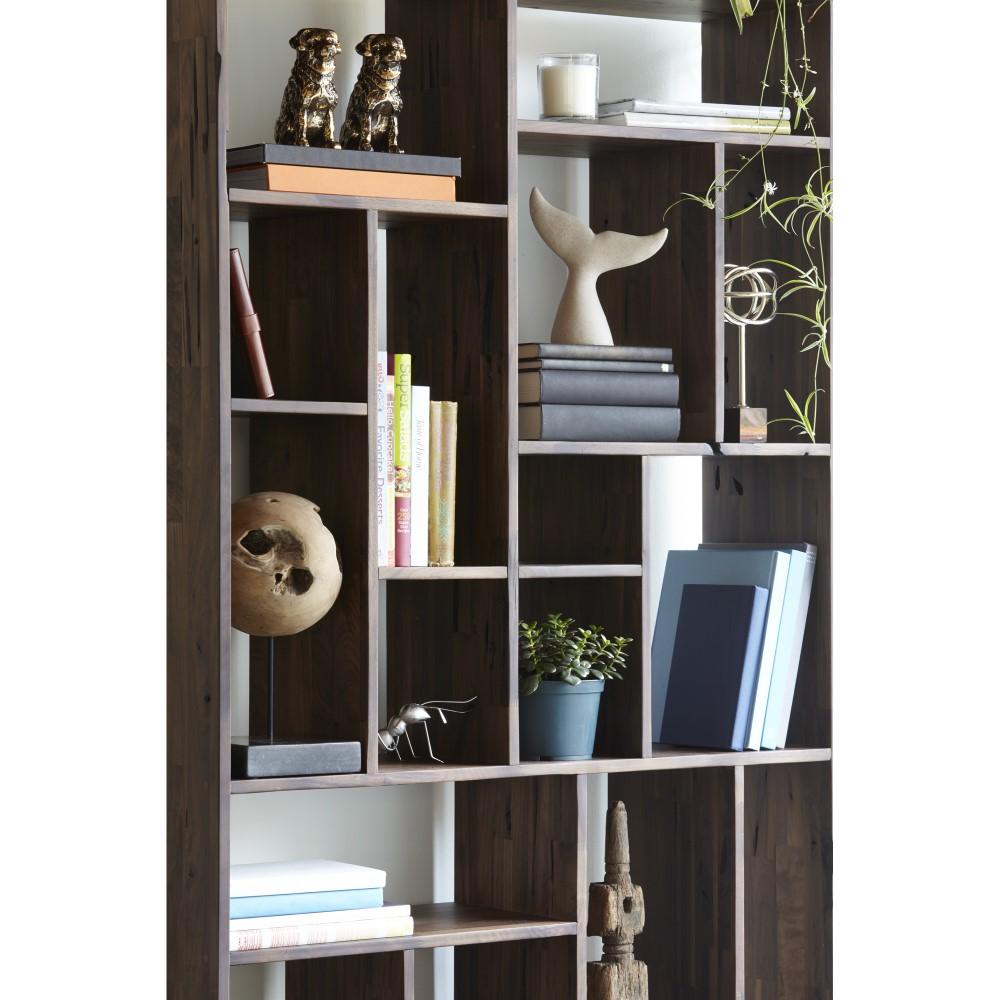Moes Home - Redemption Shelf Solid in Walnut Large - BC-1025-03 veiw 5